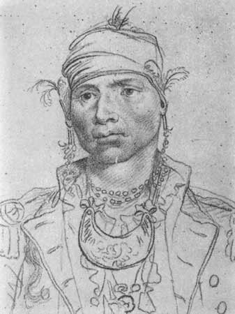 Coushatta chief at treaty of New York 1790